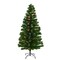 7 ft Fiber Christmas Tree with Hinged Branches and Metal Stand